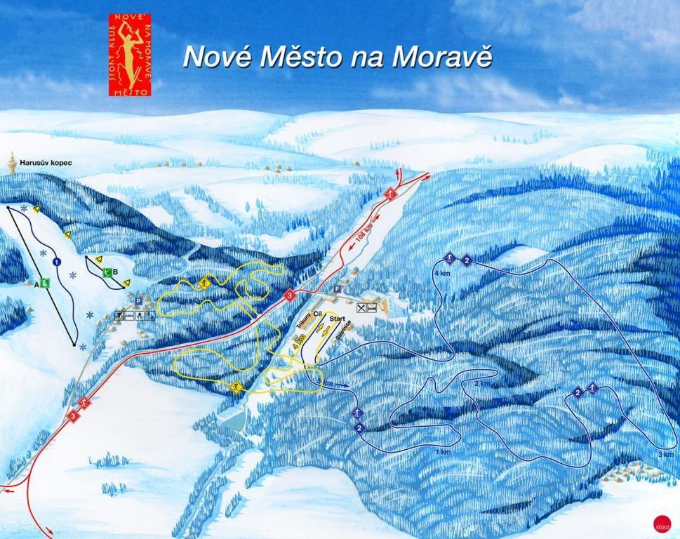 Luxusni Apartman Nmnm Family Nove Mesto na Morave Exterior photo